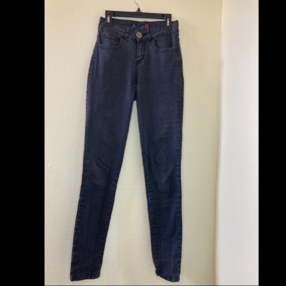 Black guess skinny jeans